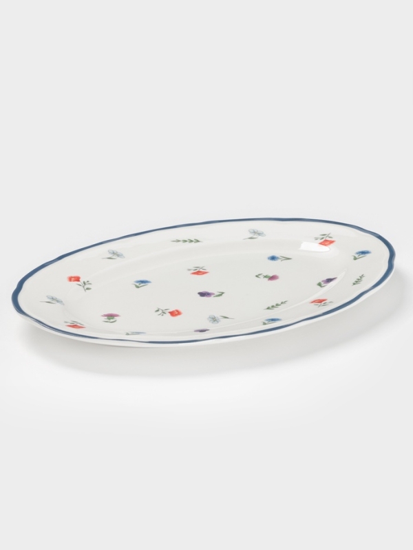 Блюдо овальное Блюдо овальное "Романс" 29,7х21х2 см