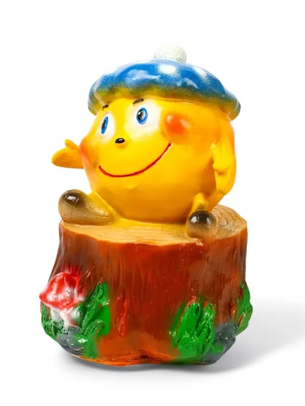 Садовая фигура из гипса &laquo;Кругляш в кепке&raquo;, 46&times;35&times;35 см