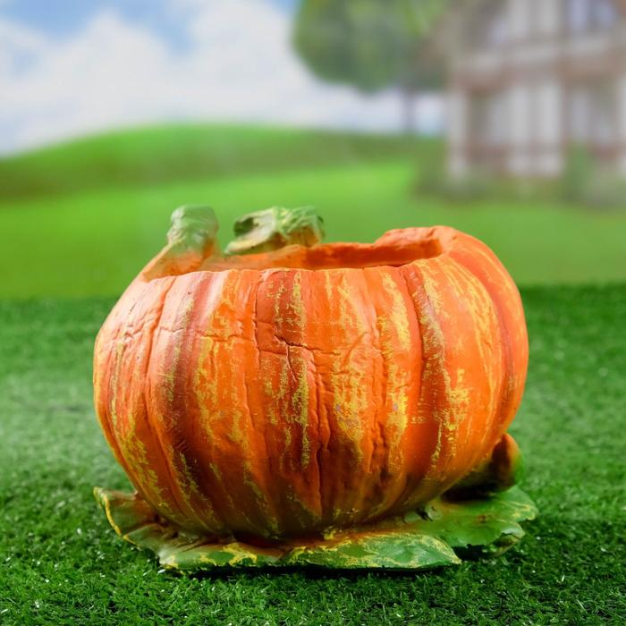 Фигурное кашпо Фигурное кашпо "Тыква" 17х12см