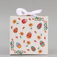 Коробка складная на Пасху &laquo;Пасхальная&raquo;, 12&times;12&times;12 см