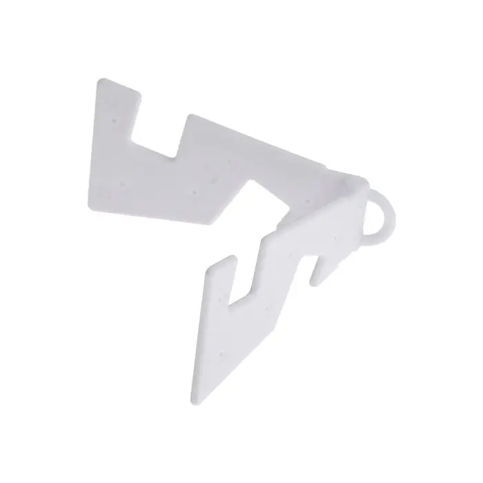 Подставка для телефона Luazon, брелок, складная, белая Подставка для телефона Luazon, брелок, складная, белая