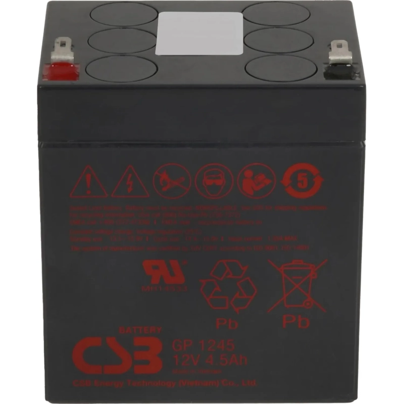 Батарея для ИБП CSB серия GP, GP1245 (12V16W) CSB , 12В/4Ач
