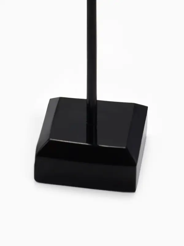 Подставка под серьги &laquo;QF. Акрил&raquo;, набор 3 шт., h=8, 10, 12 см, чёрная