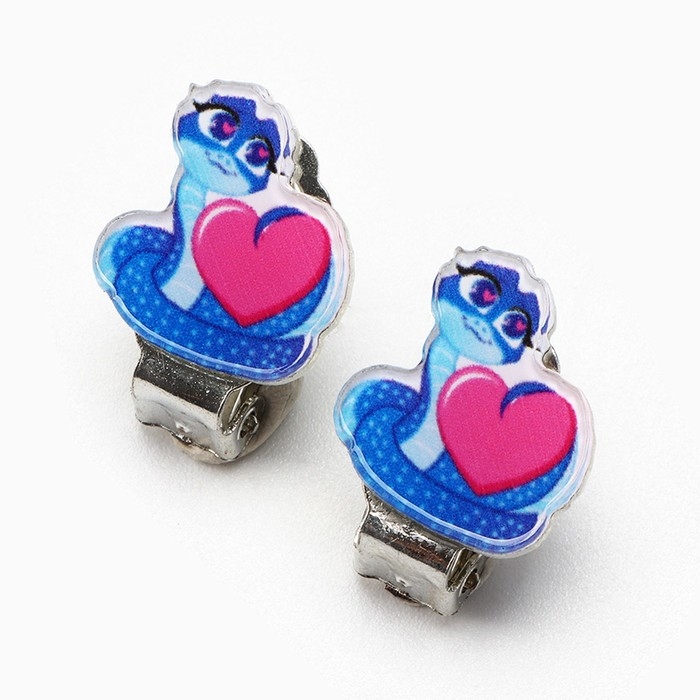 Серьги клипсы детские новогодние «Волшебства» на Новый год, 7 х 9 см Серьги клипсы детские новогодние «Волшебства» на Новый год, 7 х 9 см