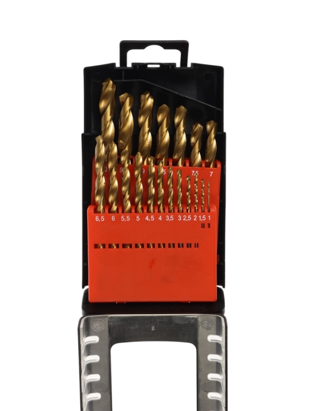 Набор свер по металлу ТУНДРА, HSS-Tin, цилиндрический хвостовик, 1 - 10 мм, 19 шт. Набор свер по металлу ТУНДРА, HSS-Tin, цилиндрический хвостовик, 1 - 10 мм, 19 шт.