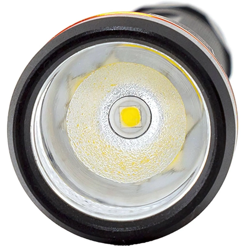 Фонарь ручной ЯРКИЙ ЛУЧ T7v.3 Osram P9 max 5000K 3 реж. IPX4 акк