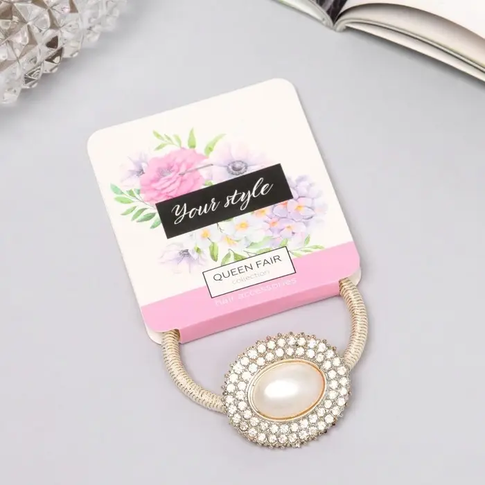 Резинка для волос Резинка для волос "Кейли" овал, 5 см