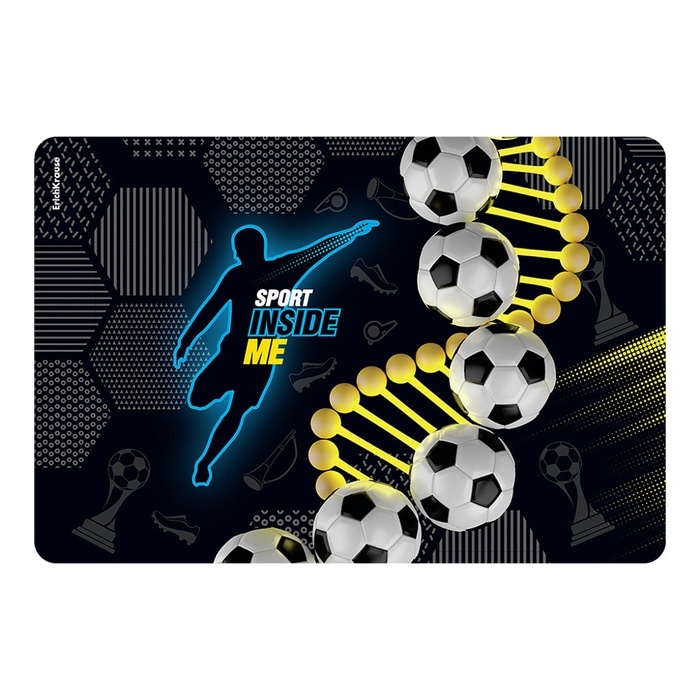 Подкладка настольная А3 (430 х 290 мм), ErichKrause Подкладка настольная А3 (430 х 290 мм), ErichKrause "Sport DNA", пластиковая