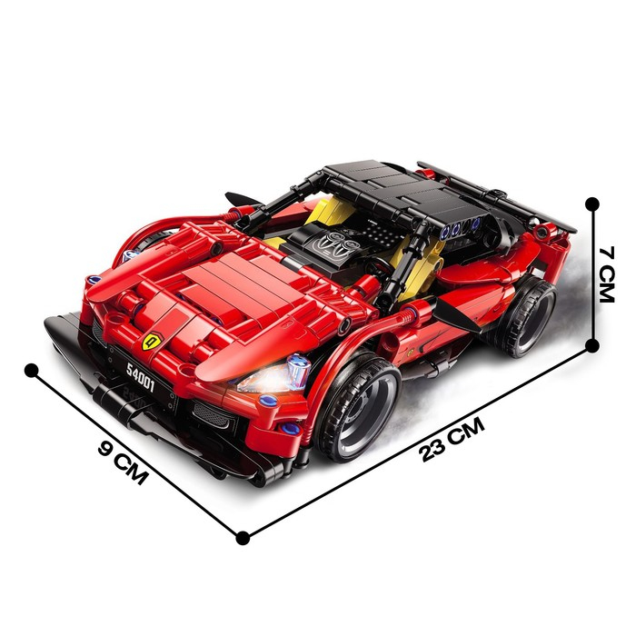 Конструктор гоночная машина Qman Model Power на радиоуправлении, 425 деталей, 8+ Конструктор гоночная машина Qman Model Power на радиоуправлении, 425 деталей, 8+