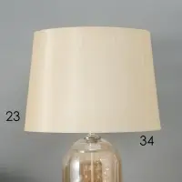 Настольная лампа с абажуром RISALUX &laquo;Фолио&raquo;, Е27, 40 Вт, 33&times;33&times;56 см