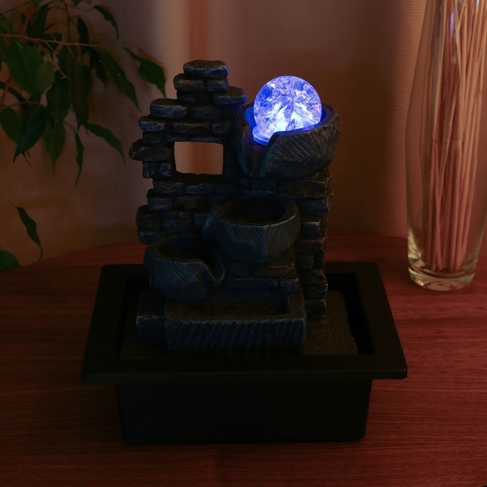 Фонтан Фонтан "Говард" 16х20х25 см (с подсветкой)