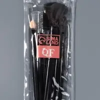 Набор кистей для макияжа SMOKY, 5 шт., чёрный