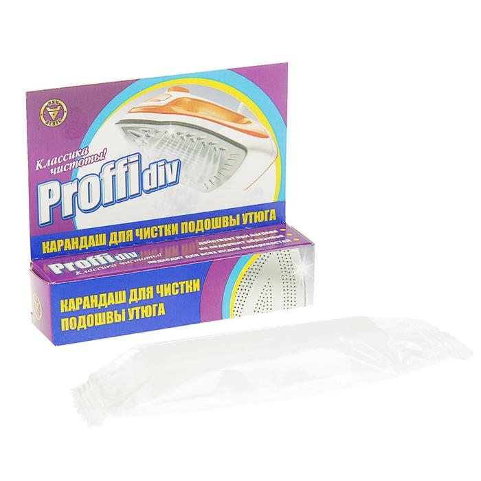 Карандаш PROFFIDIV для чистки утюга с нагревом Карандаш PROFFIDIV для чистки утюга с нагревом