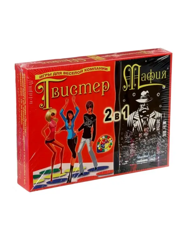 Игра 2 в 1 &laquo;Твистер и Мафия&raquo;