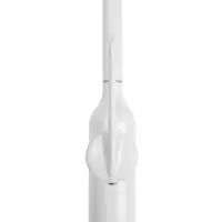 Смеситель для кухни ZEIN Z3744, &laquo;капелька&raquo;, однорычажный, высота излива 26 см, белый