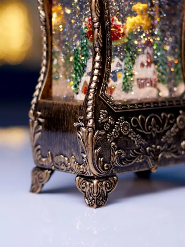 Светодиодная фигура &laquo;Телефон&raquo; 34&times;16&times;9 см, от батареек 3хААА, музыка, USB, свечение тёплое белое