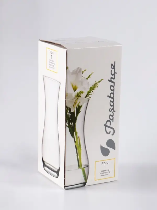 Ваза «Кармен» листья, волна, h=26 см, стекло, пудра Ваза «Кармен» листья, волна, h=26 см, стекло, пудра