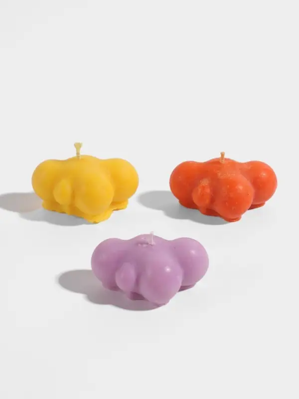 Свеча &laquo;Облако&raquo;, 5&times;6&times;3 см, соевый воск