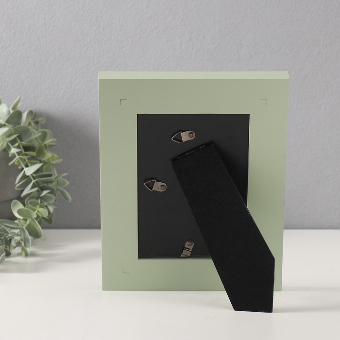 Фоторамка массив сосны 10х15 см "Бусинки на канте" 2,4х17,2х22,4 см