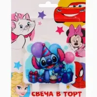 Свеча в торт 8&times;8 см, &laquo;Монстрик&raquo;