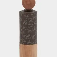 Кофемолка механическая Доляна &laquo;Робуста&raquo;, 21&times;5.5 см, пластик, светлое дерево