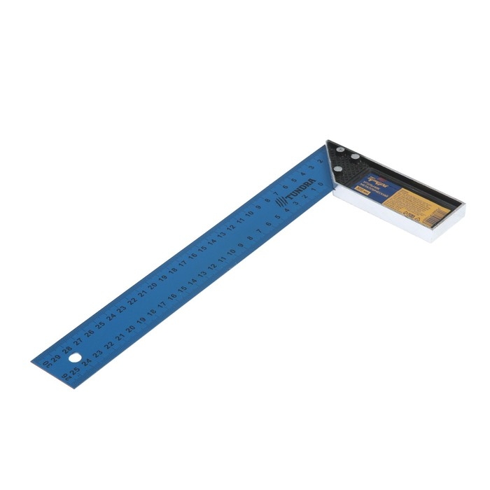 Угольник металлический ТУНДРА, 300 мм Угольник металлический ТУНДРА, 300 мм