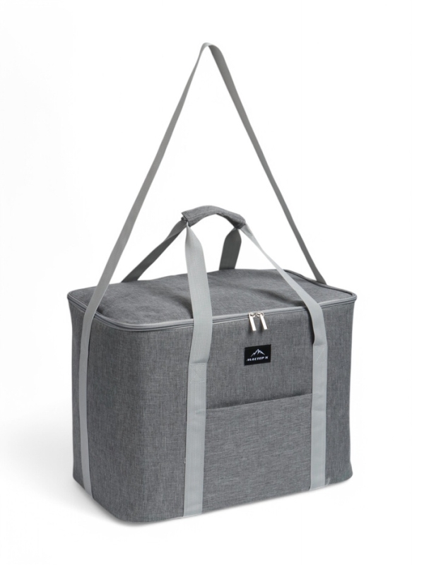 Термосумка для еды и продуктов 37 л, сумка холодильник, 43 х 26.5 х 33 см, толщина 5 мм