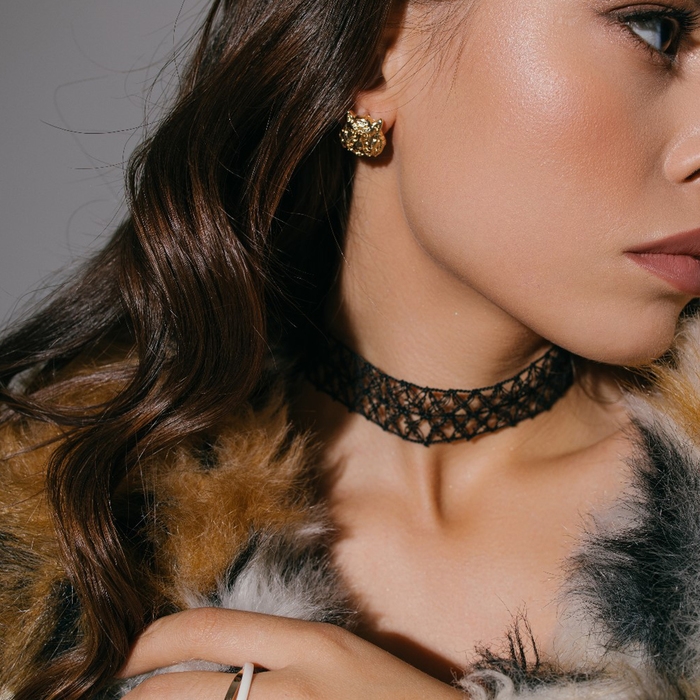 Чокер «Госпожа», цвет чёрный, 33 см Чокер «Госпожа», цвет чёрный, 33 см