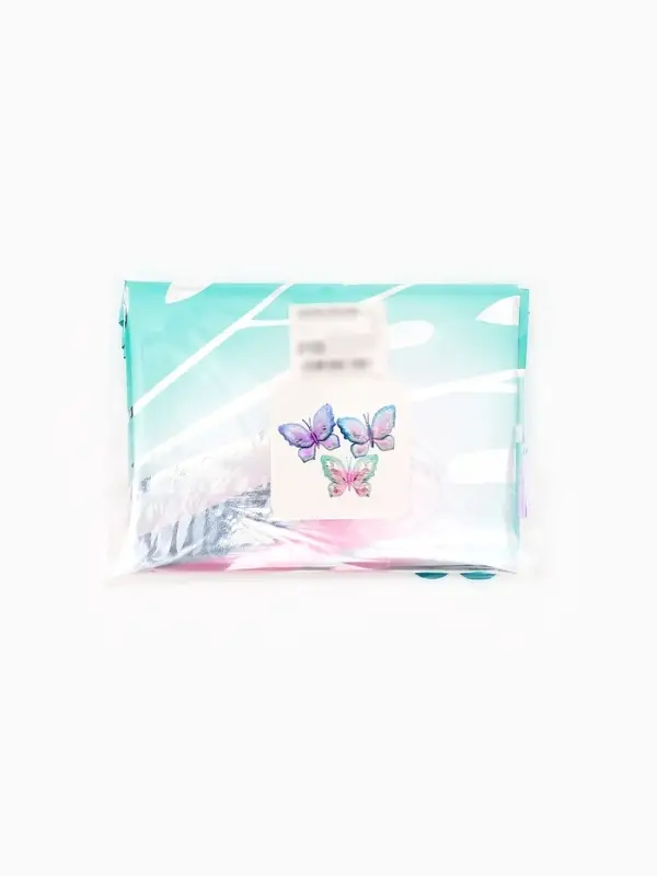 Воздушные шары фольгированные, &laquo;Разноцветные бабочки&raquo;, набор  3 шт