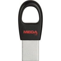 Флеш-память Promega Jet брелок 64GB USB2.0/чер пласт/под лого NTU328U2064GB