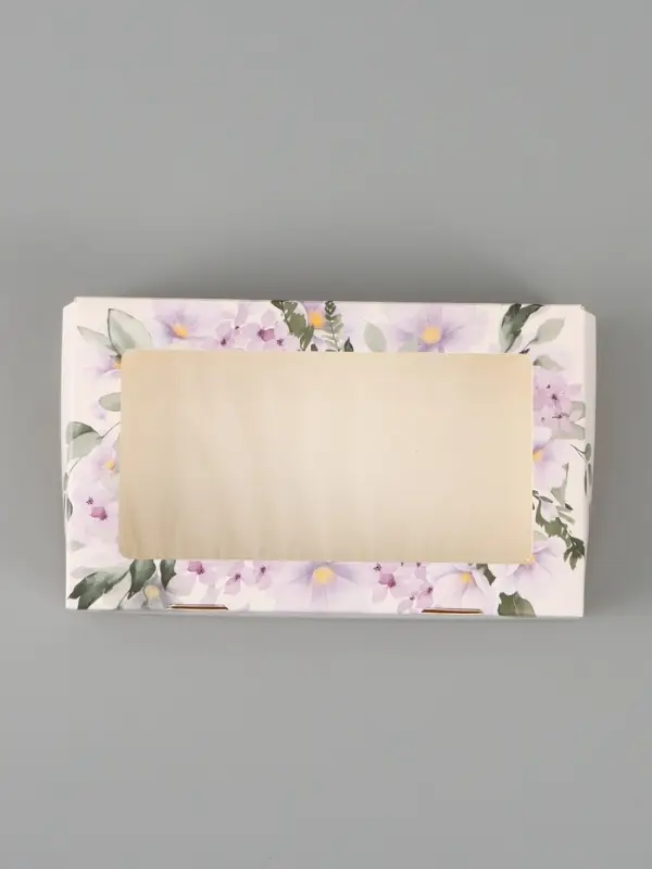 Коробка подарочная с окном &laquo;От всей души&raquo;, 20&times;12&times;4 см, самосборная