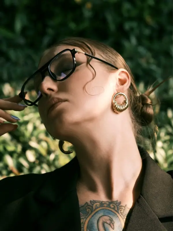 Серьги металл &laquo;Кольца&raquo;, тренд, цвет золото