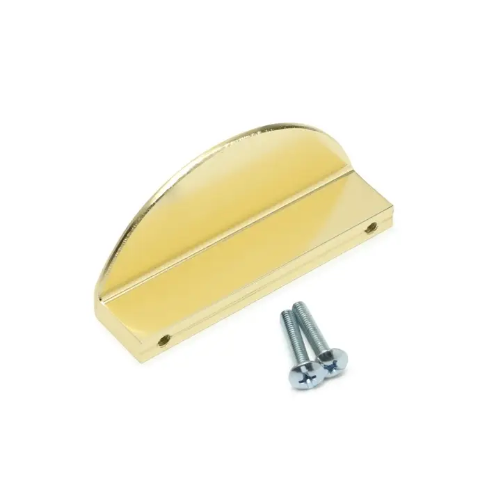 Ручка-скоба CAPPIO H002GP полукруглая, алюминий, L=78 мм, м/о 64 мм, цвет золото