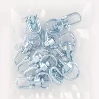 Вертлюг со скобой, малый (длина-6 см, ширина-3 см), 10 шт.