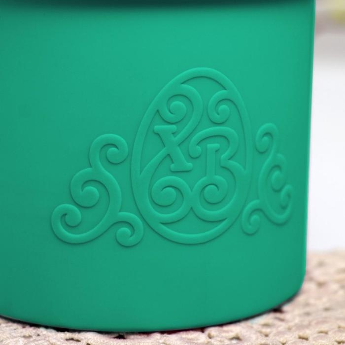 Набор силиконовых форм для выпечки на пасху «ХВ» зеленые, 3 шт.