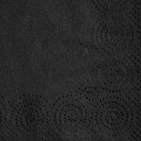 Салфетки бумажные 2-сл. 24х24 черные 250 шт./уп