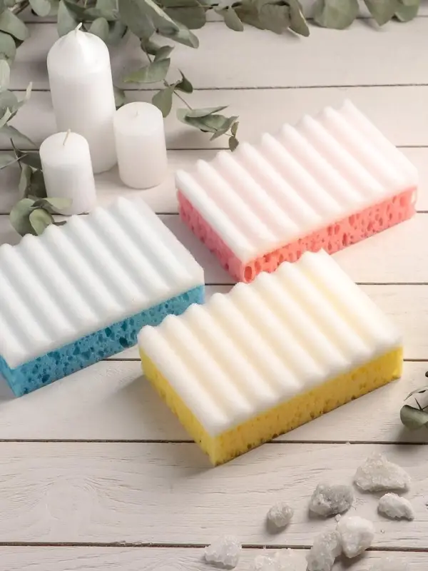 Губка для тела массажная &laquo;Совершенство&raquo;, 16.5&times;10.5&times;5 см, МИКС