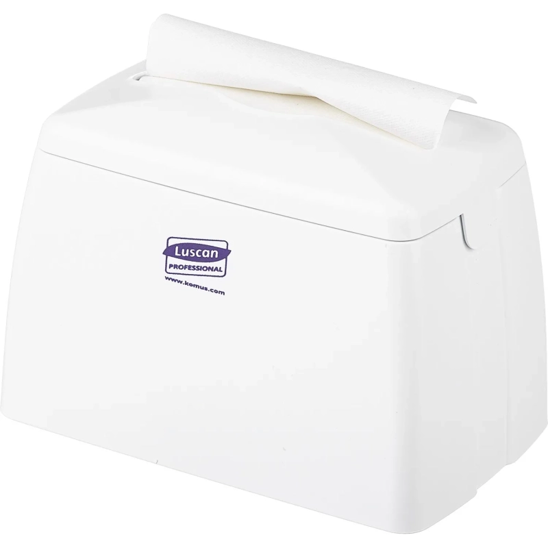 Салфетки бумажные Luscan NonStop 1слбелые цел1/4 слож100л/пач