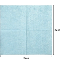 Салфетки бумажные Luscan Profi Pack 1сл24х24 пастель голубые400 шт/уп