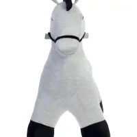 Качалка &laquo;Конь Восток&raquo;, светло - серая, МИКС