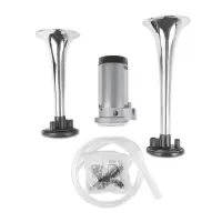 Сигнал автомобильный AVS HR 02 (2 шт. комплект) Хром