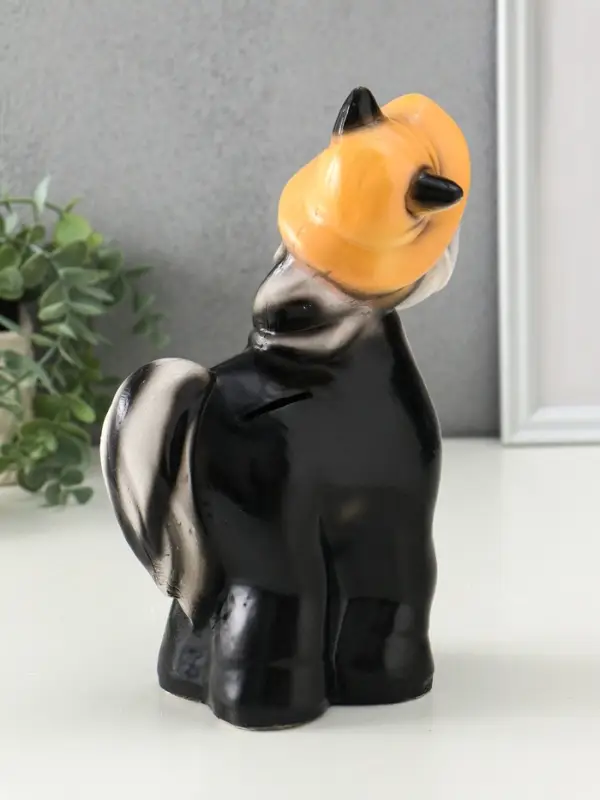 Копилка Копилка "Лошадь в панаме" 25х18х11 см, чёрный