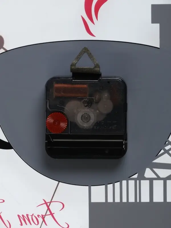 Часы настенные интерьерные &laquo;Париж&raquo;, d=39 см, прозрачные