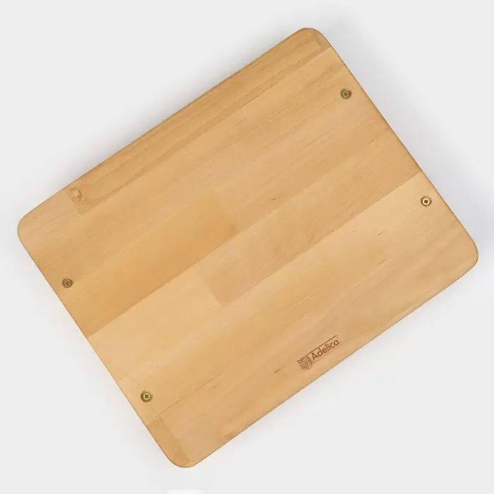 Доска для подачи шашлыка Adelica &laquo;3 шампура&raquo;, 30&times;24&times;1.8 см, дерево массив берёзы