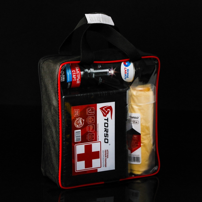 Набор автомобилиста Первая помощь при ЧС Grand Caratt Набор автомобилиста Первая помощь при ЧС Grand Caratt