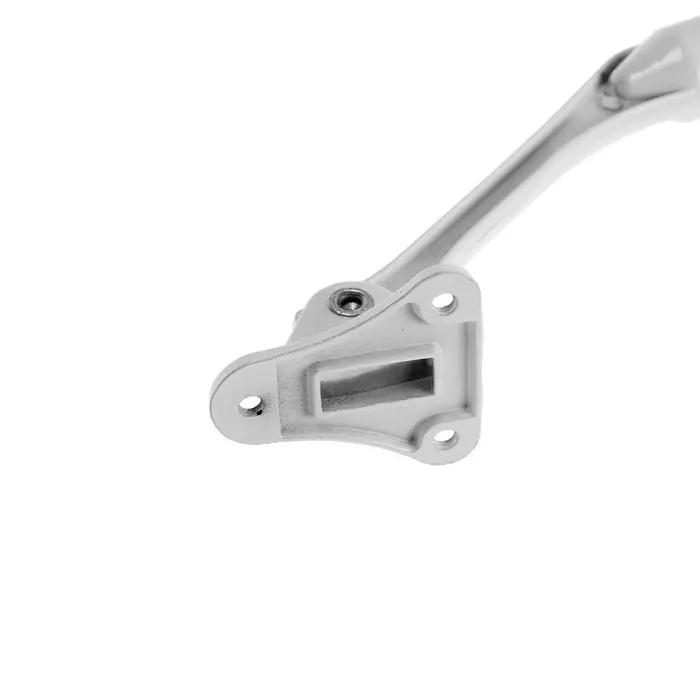 Фиксатор дверной LOCKLAND, &laquo;козья ножка&raquo;, цвет белый