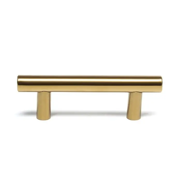 Ручка-рейлинг CAPPIO FRIDA, нержавеющая сталь, d=12 мм, м/о 64 мм, цвет золото