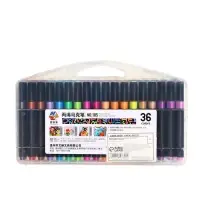 Набор маркеров акриловых, 36 цветов, в пластиковом пенале