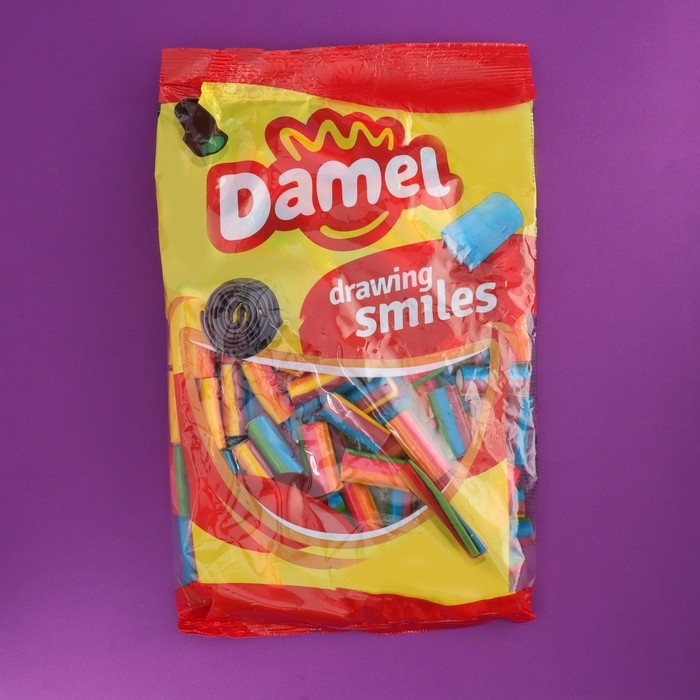 Мармелад жевательный DAMEL Мини палочки разноцветные, 1кг Мармелад жевательный DAMEL Мини палочки разноцветные, 1кг
