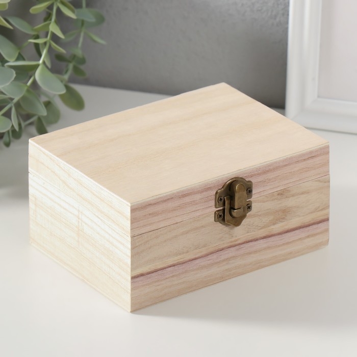 Шкатулка для росписи Шкатулка для росписи "Прямоугольная" 14х7х10,5 см